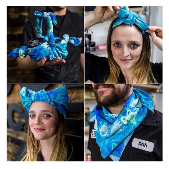 EUC Lush Cosmetics Congratulations Scarf - Picture 3 of 3